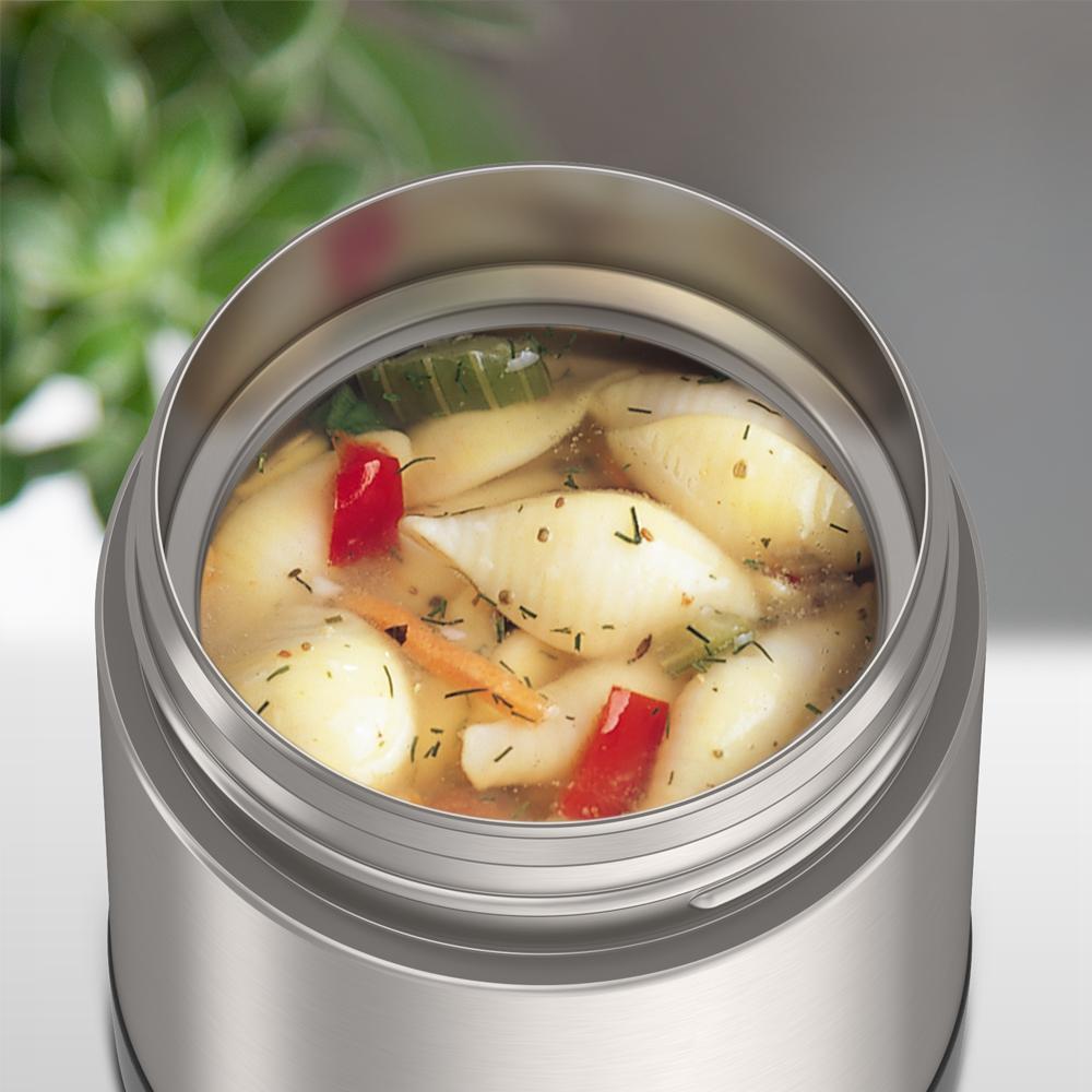 10 ounce stainless steel food jar