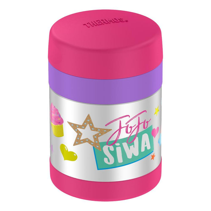 10 ounce Funtainer food jar, JoJo Siwa, view 2. 