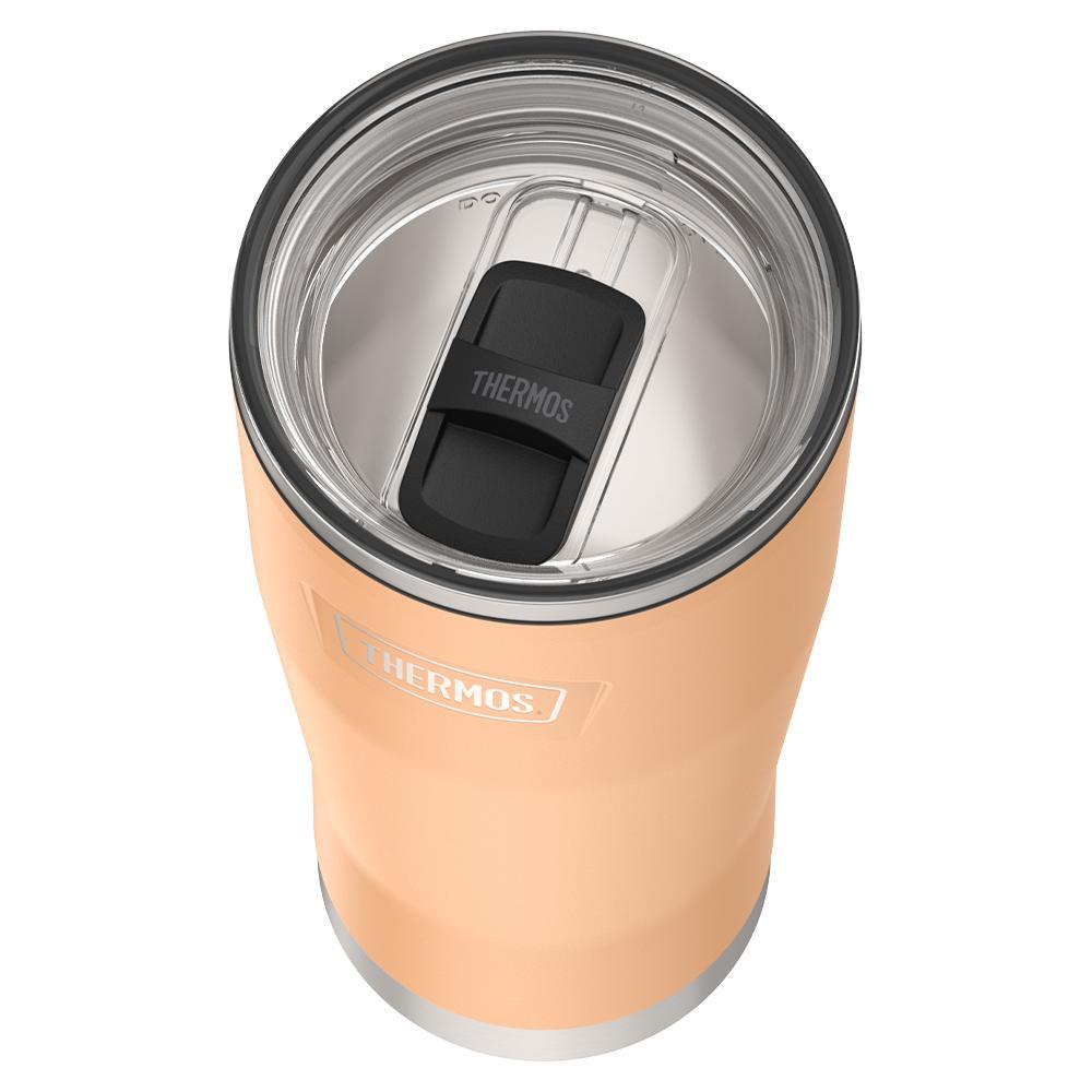 Thermos 24 ounce stainless steel tumbler with slide lock lid