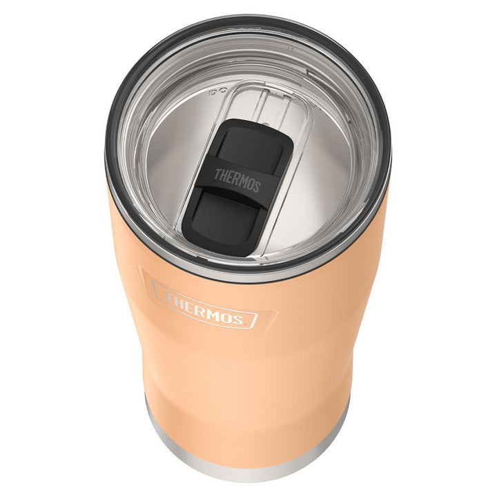 Thermos 24 ounce stainless steel tumbler with slide lock lid