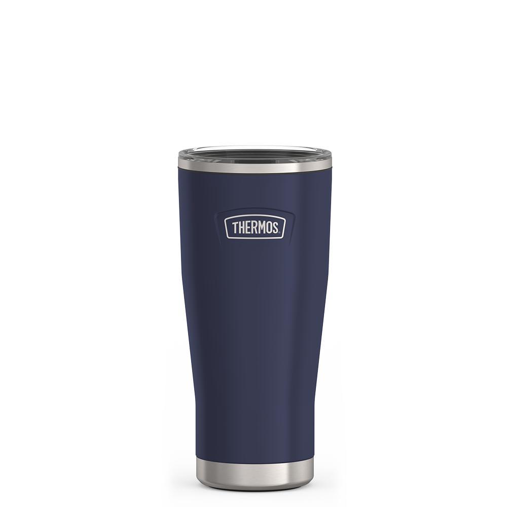 Thermos 24 ounce stainless steel tumbler with slide lock lid