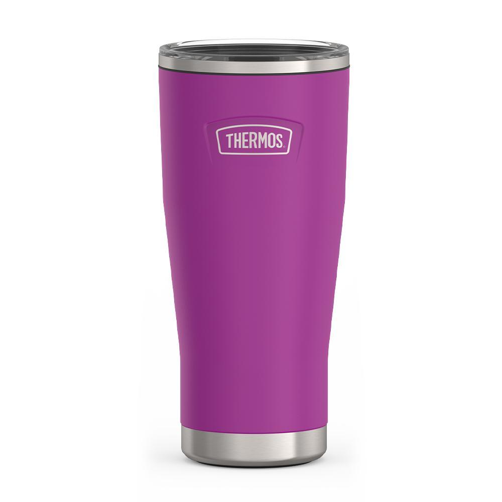 Thermos 24 ounce stainless steel tumbler with slide lock lid