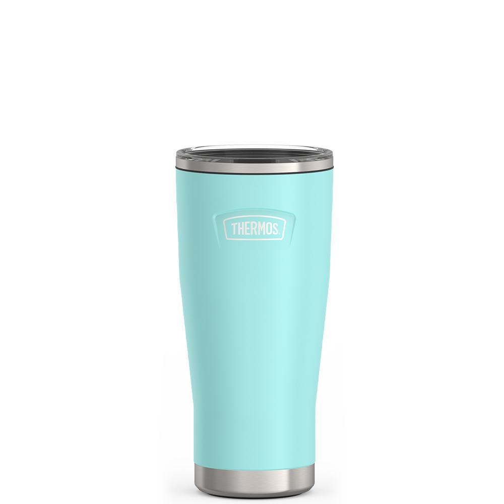 Thermos 24 ounce stainless steel tumbler with slide lock lid