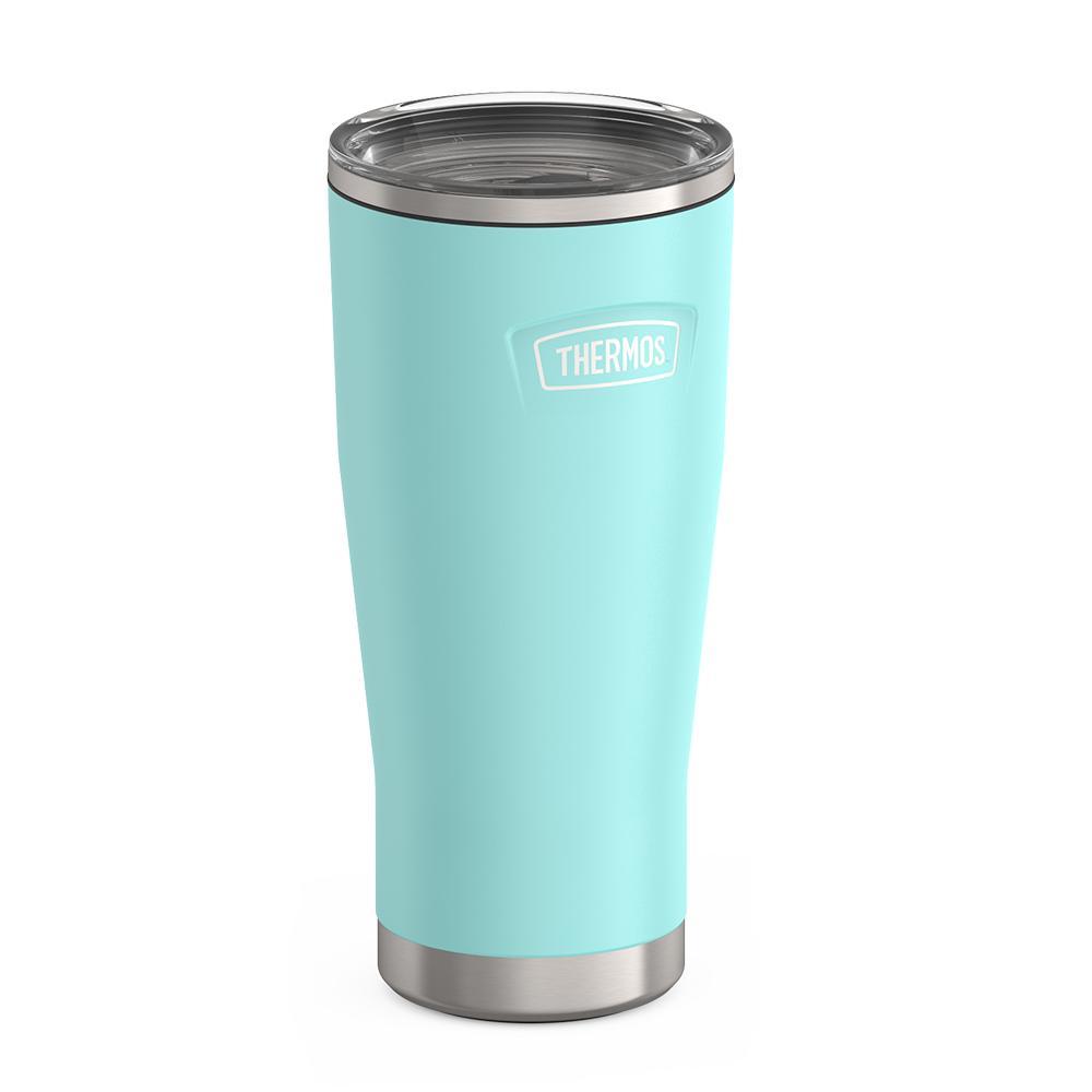 Thermos 24 ounce stainless steel tumbler with slide lock lid