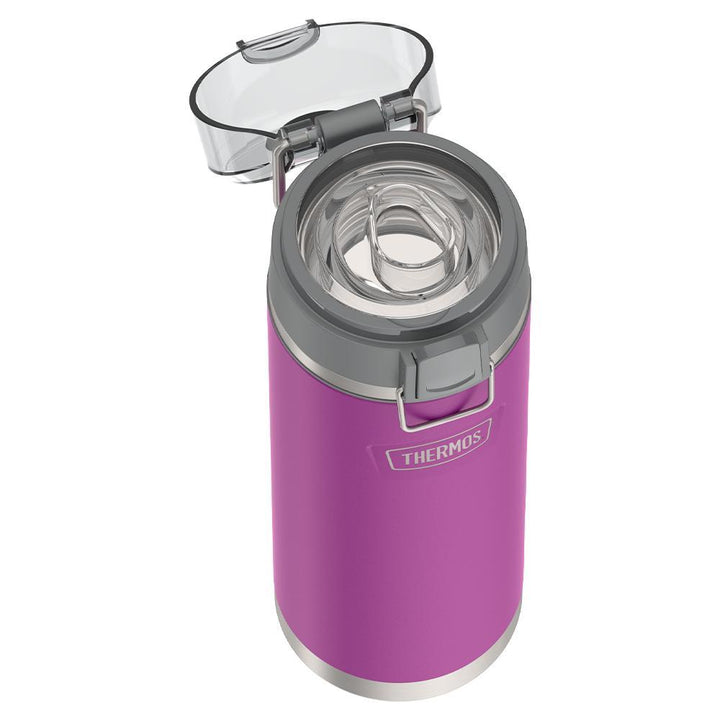 Thermos 24 ounce stainless steel water bottle with spout