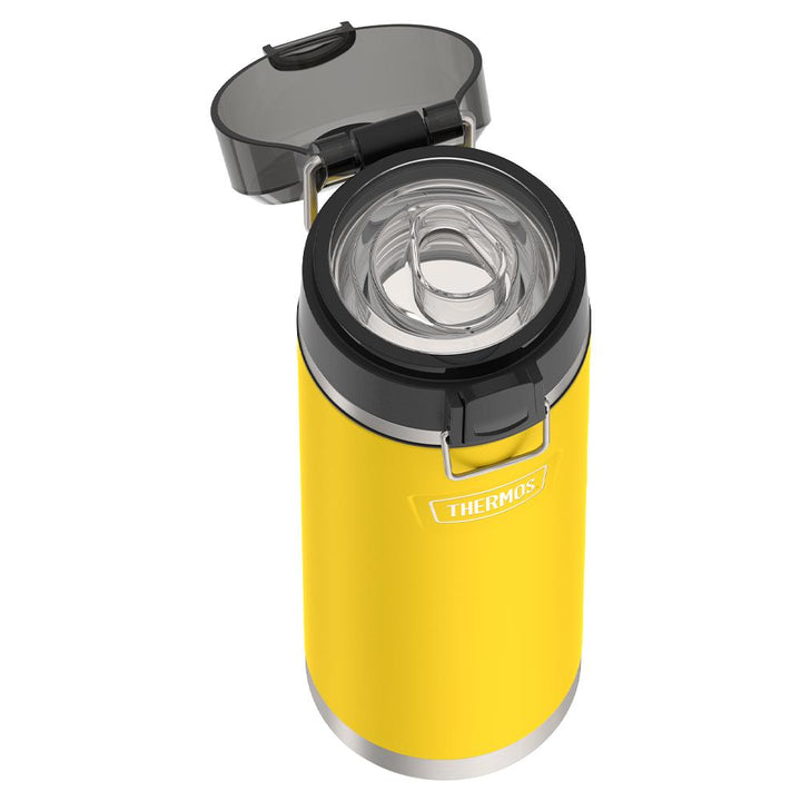 Thermos 24 ounce stainless steel water bottle with spout