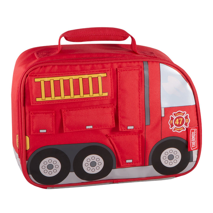 Thermos Firetruck shaped soft lunch box