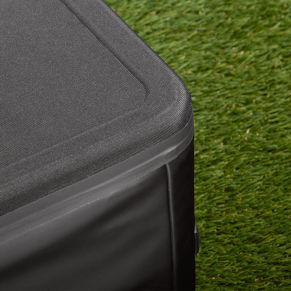 12 Can Icon Cooler, detail view, in Granite.