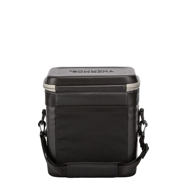 12 Can Icon Cooler, back view, in Granite.