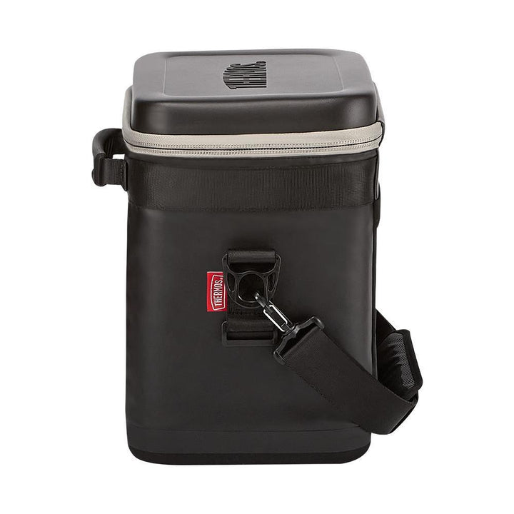 12 Can Icon Cooler, side view, in Granite.