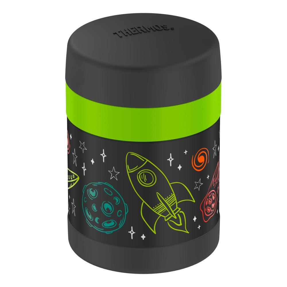 10 ounce, Funtainer food jar, Space.