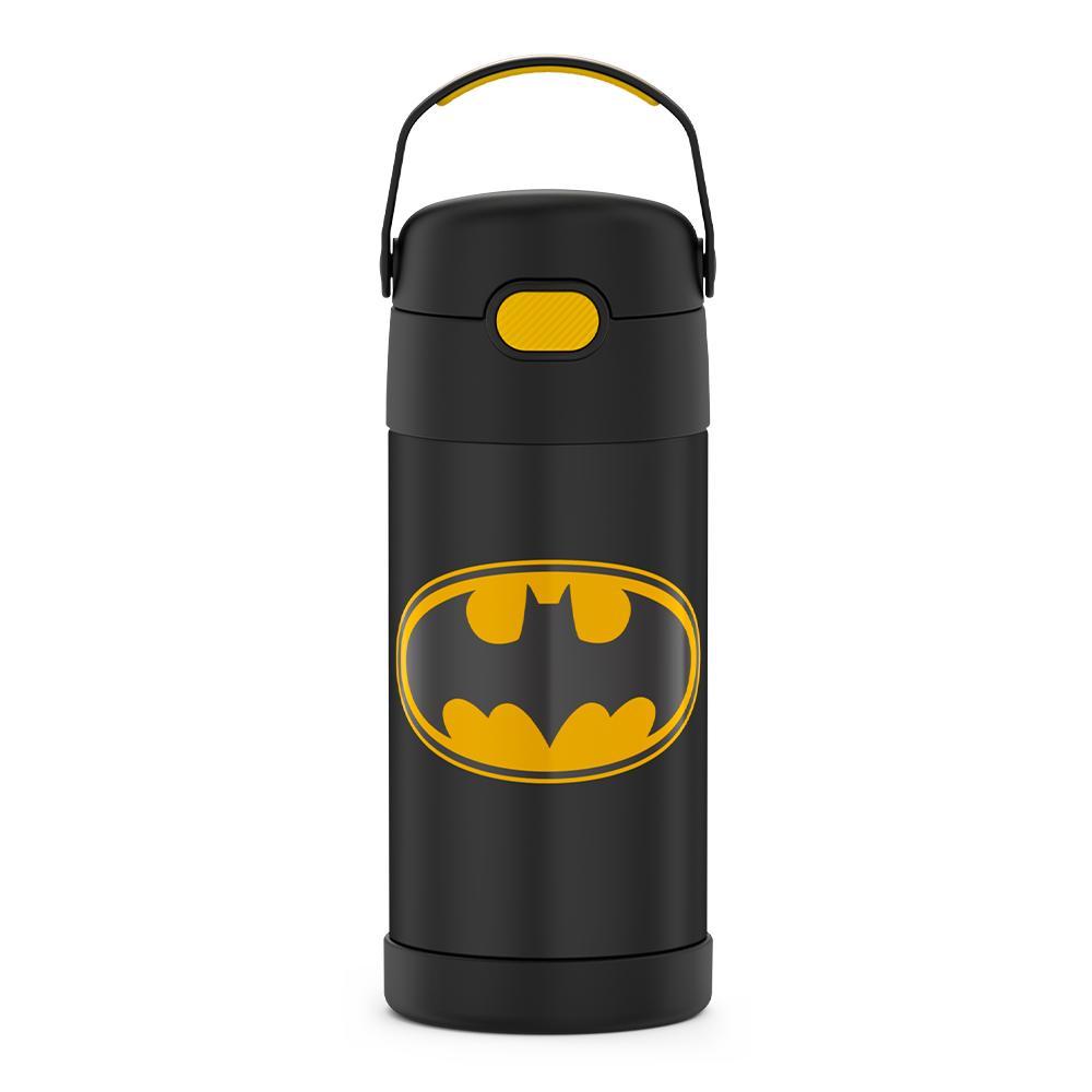 12 ounce Funtainer water bottle, Batman.