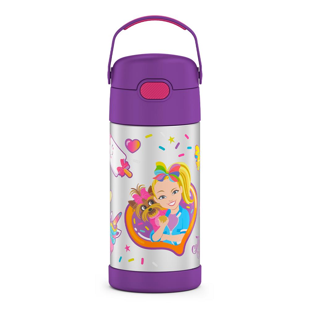 12 ounce Funtainer water bottle, JoJo Siwa.