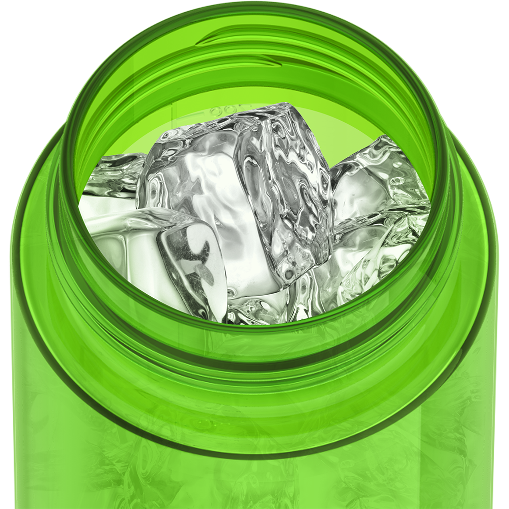 26oz ICON™ PLASTIC WATER BOTTLE WITH SPOUT LID