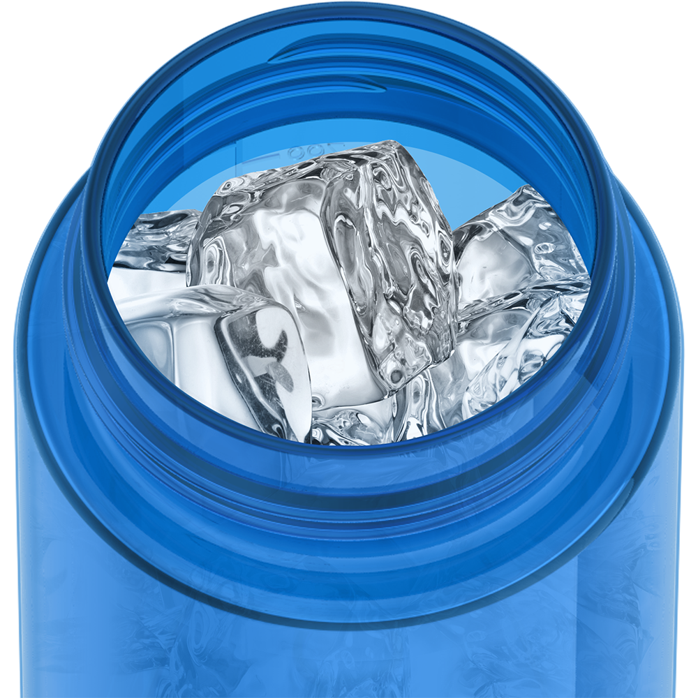 26oz ICON™ PLASTIC WATER BOTTLE WITH SPOUT LID