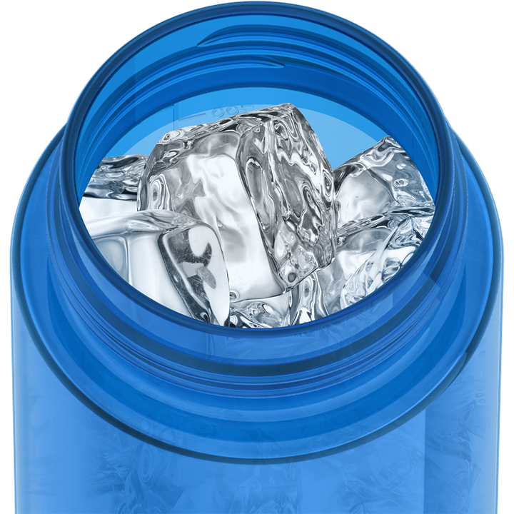 26oz ICON™ PLASTIC WATER BOTTLE WITH SPOUT LID