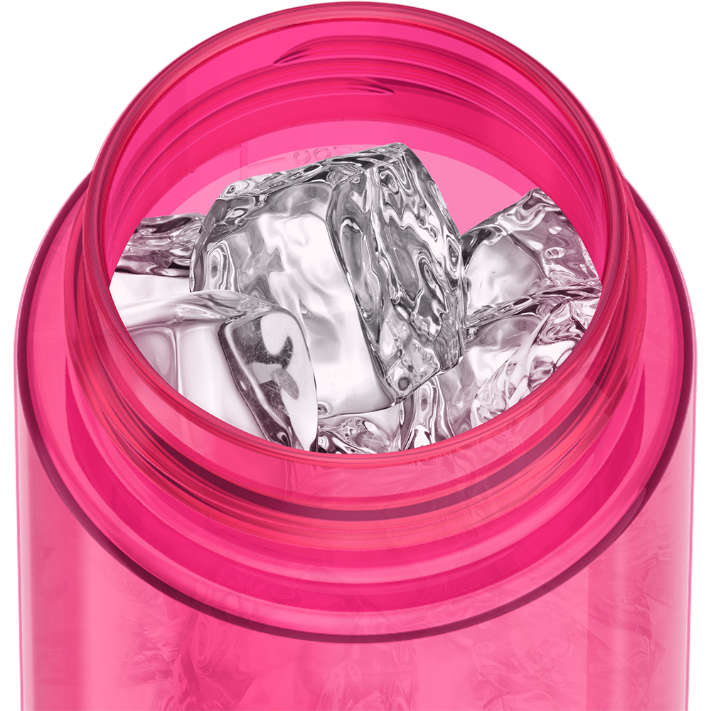 26oz ICON™ PLASTIC WATER BOTTLE WITH SPOUT LID