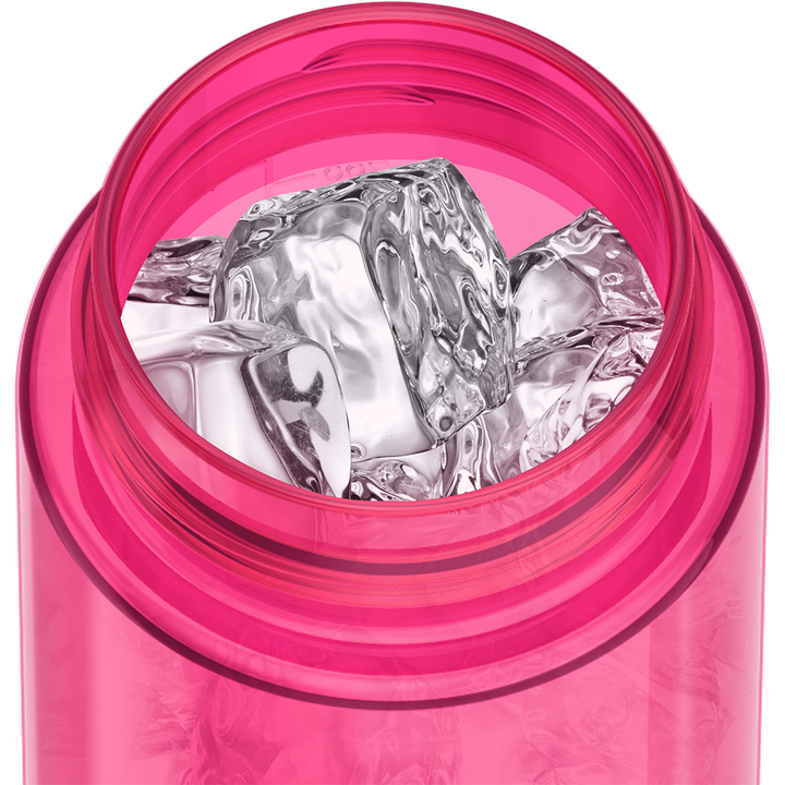 26oz ICON™ PLASTIC WATER BOTTLE WITH SPOUT LID