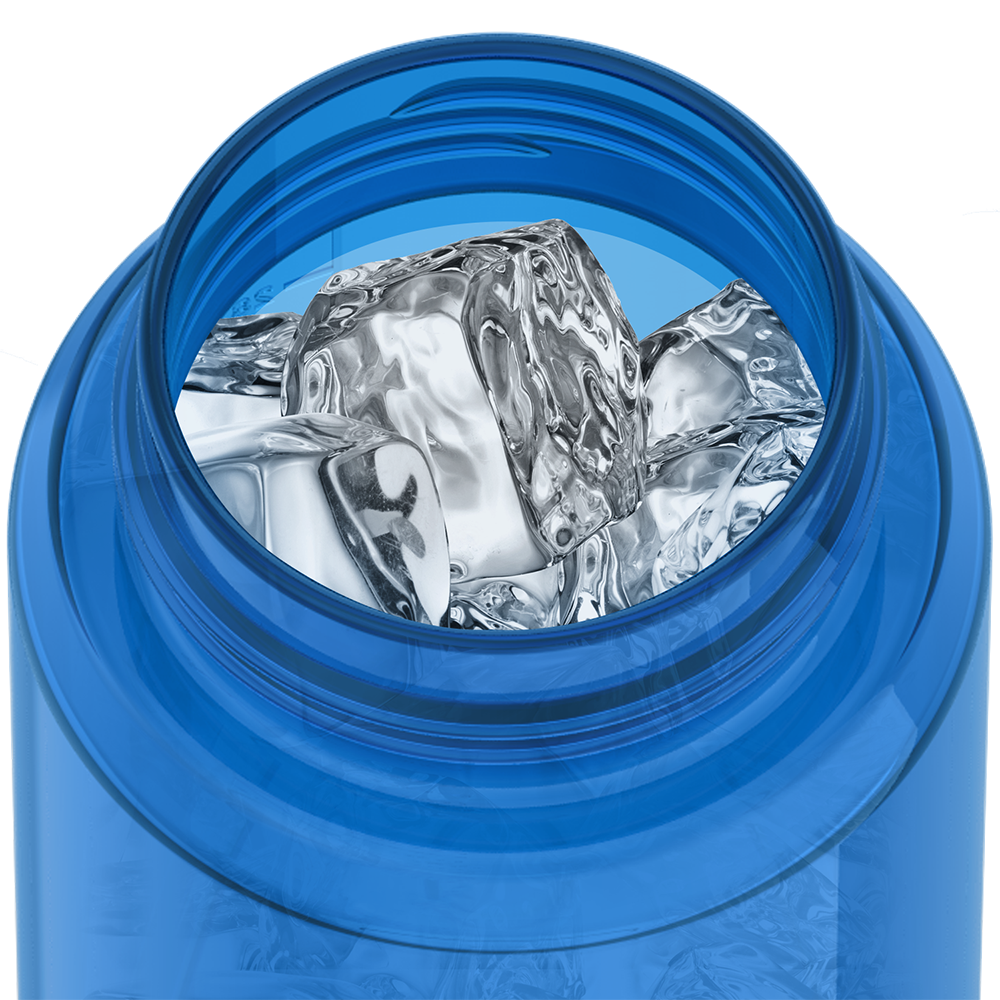 32oz ICON™ PLASTIC WATER BOTTLE WITH SPOUT LID
