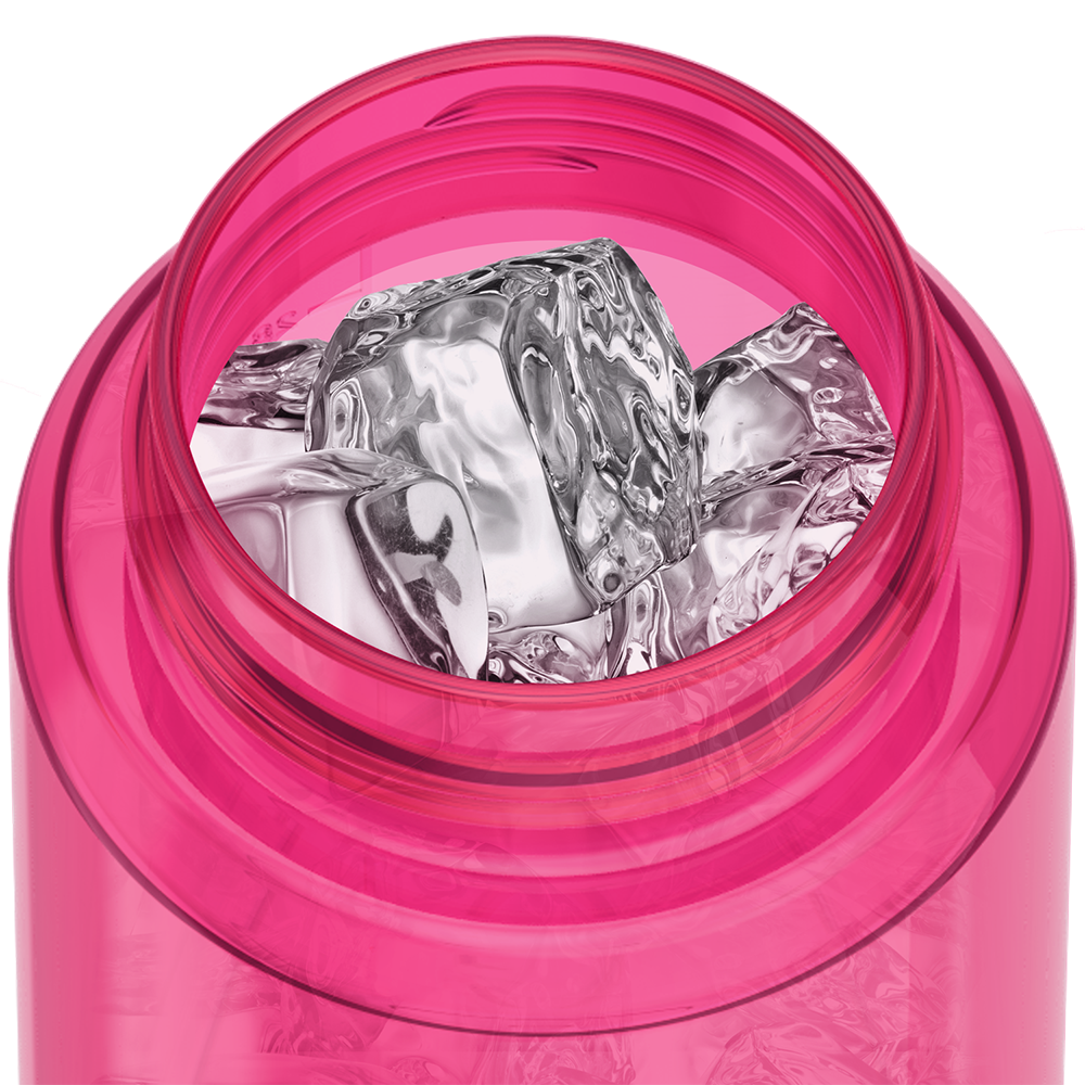 32oz ICON™ PLASTIC WATER BOTTLE WITH SPOUT LID