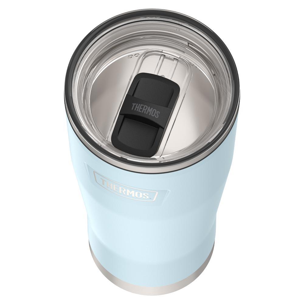 Thermos 24 ounce stainless steel tumbler with slide lock lid
