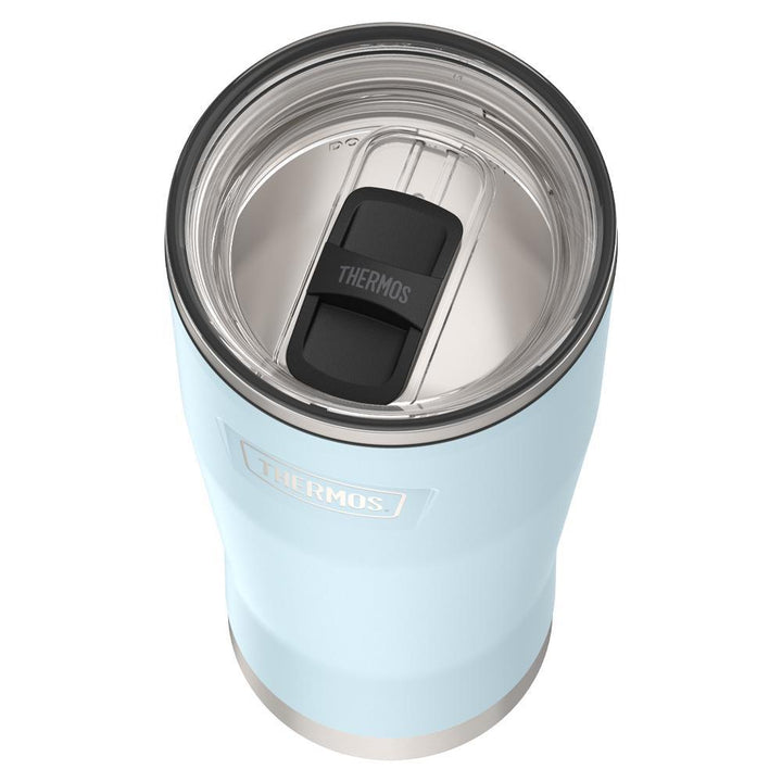 Thermos 24 ounce stainless steel tumbler with slide lock lid