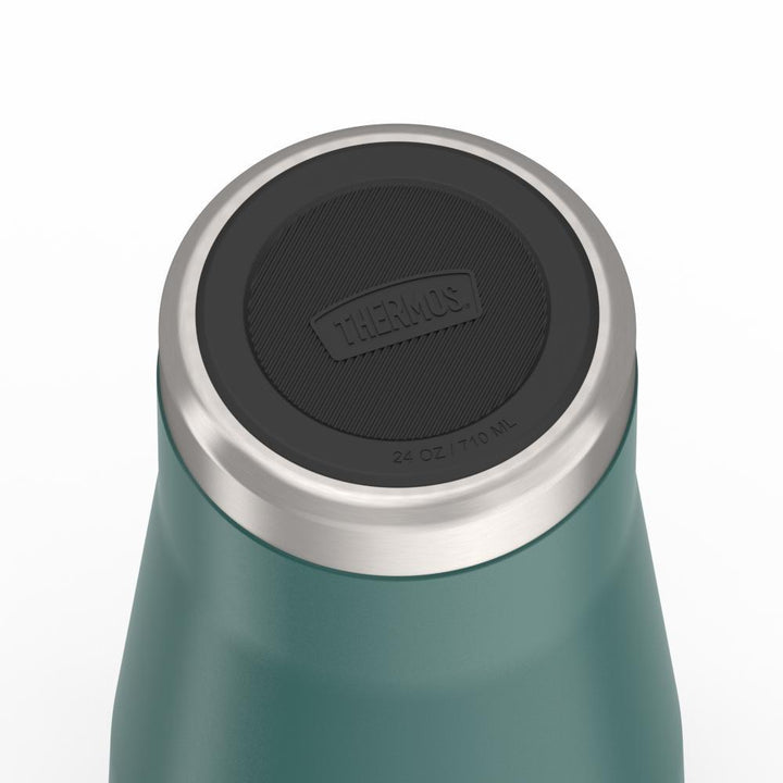Thermos 24 ounce stainless steel tumbler with slide lock lid