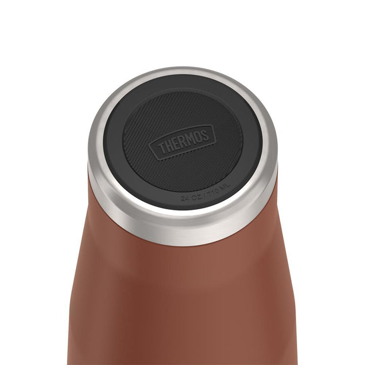 Thermos 24 ounce stainless steel tumbler with slide lock lid
