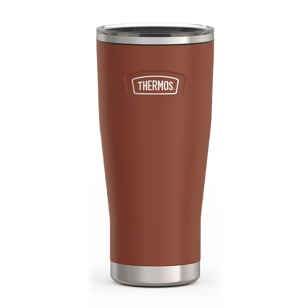 Thermos 24 ounce stainless steel tumbler with slide lock lid