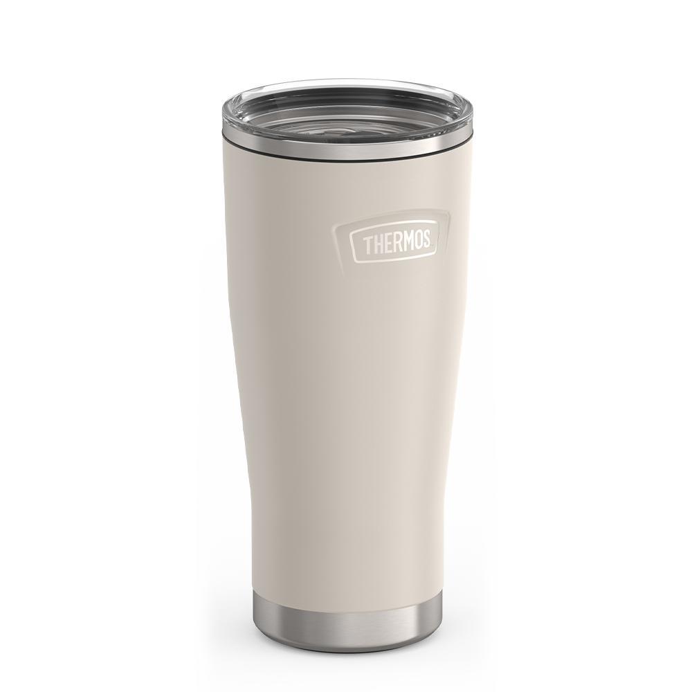 Thermos 24 ounce stainless steel tumbler with slide lock lid