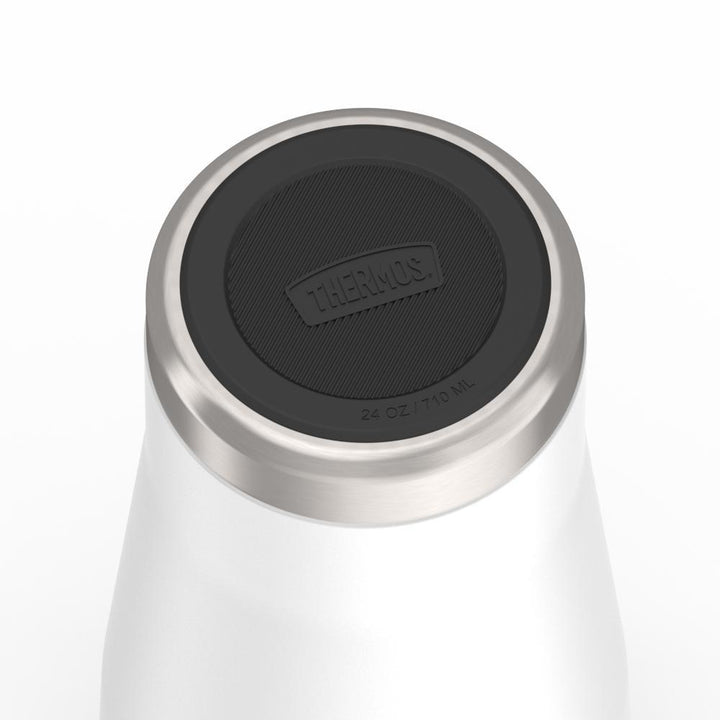 Thermos 24 ounce stainless steel tumbler with slide lock lid