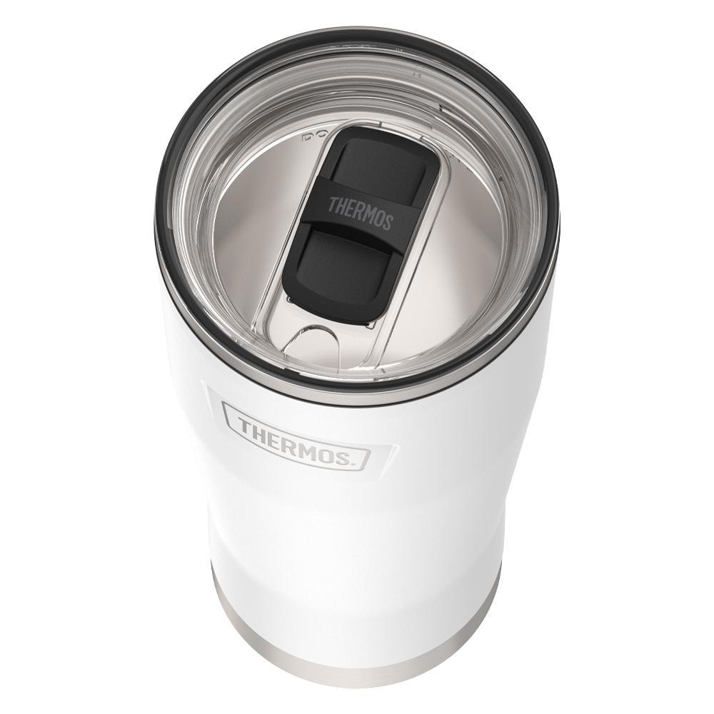 Thermos 24 ounce stainless steel tumbler with slide lock lid