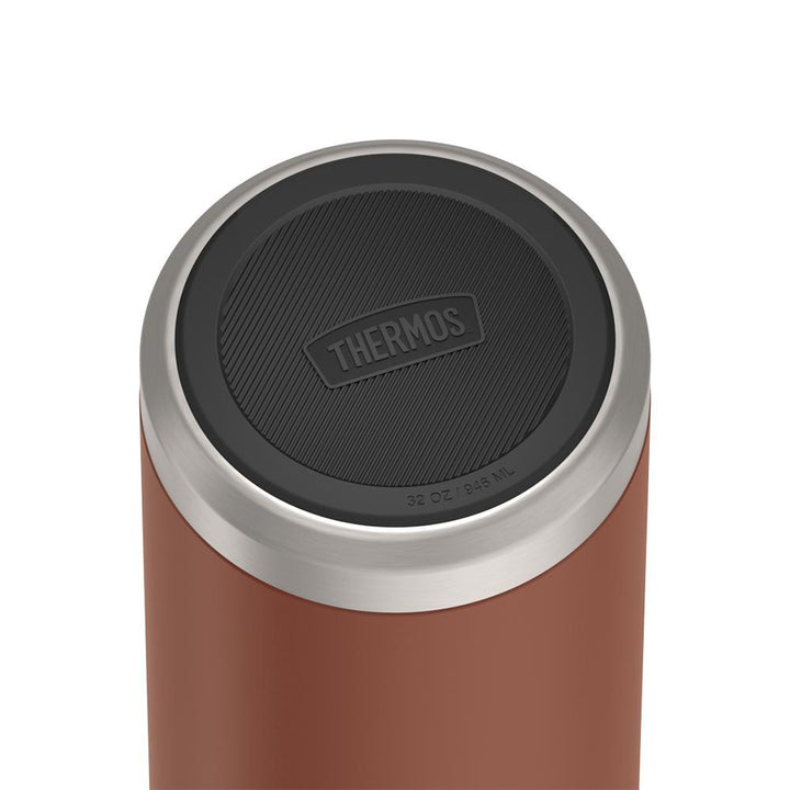 Thermos 32 ounce stainless steel water bottle with screw top