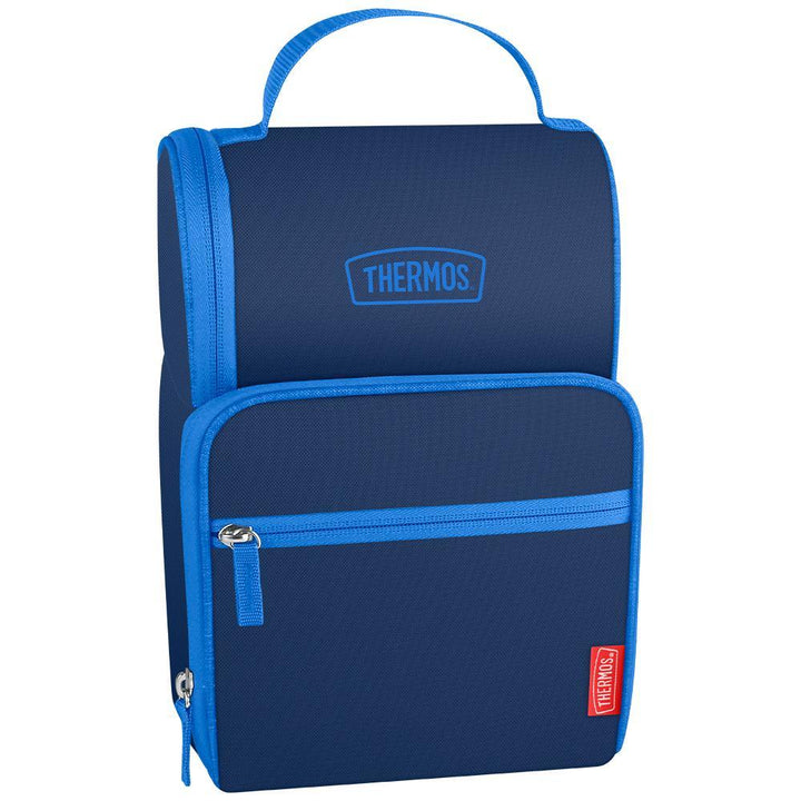 Thermos deep blue soft lunch box with multiple compartments