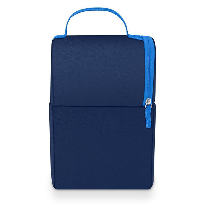 Thermos deep blue soft lunch box with multiple compartments