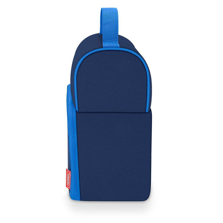Thermos deep blue soft lunch box with multiple compartments