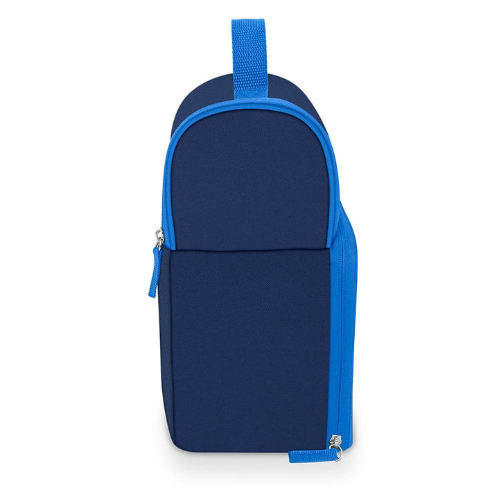 Thermos deep blue soft lunch box with multiple compartments