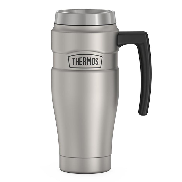 Thermos 16 ounce stainless steel mug with handle