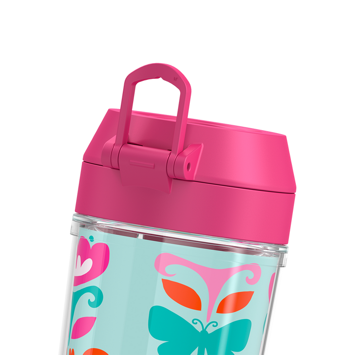 18oz DOUBLE WALL WATER BOTTLE SQUIRREL ROWS