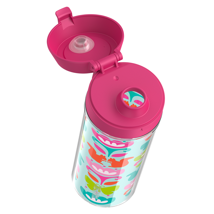 18oz DOUBLE WALL WATER BOTTLE SQUIRREL ROWS