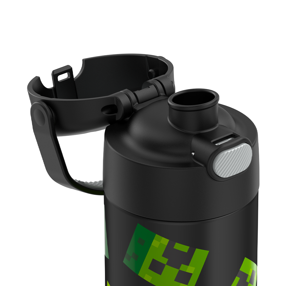 16oz FUNTAINER® WATER BOTTLE MINECRAFT