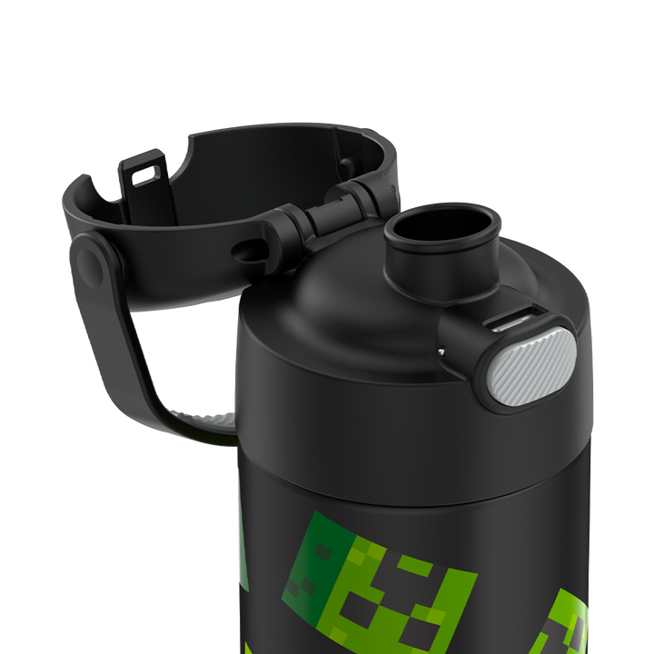 16oz FUNTAINER® WATER BOTTLE MINECRAFT