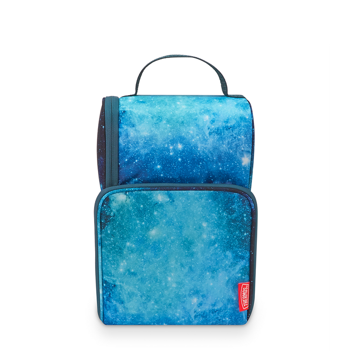 DUAL COMPARTMENT LUNCH BOX GALAXY TEAL