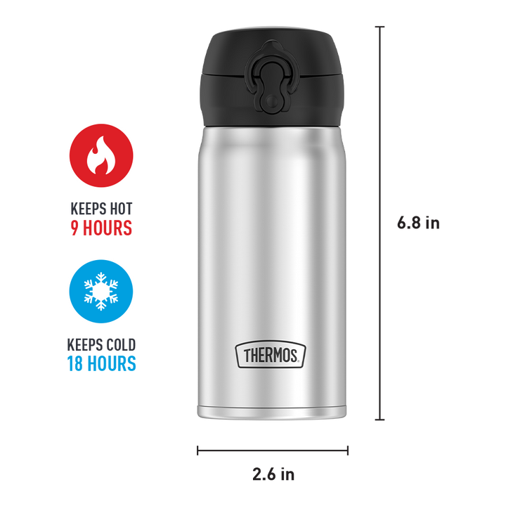 12oz STAINLESS STEEL DIRECT DRINK BOTTLE