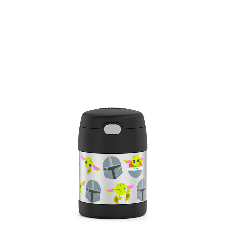 10 ounce Funtainer food jar, Mandalorian