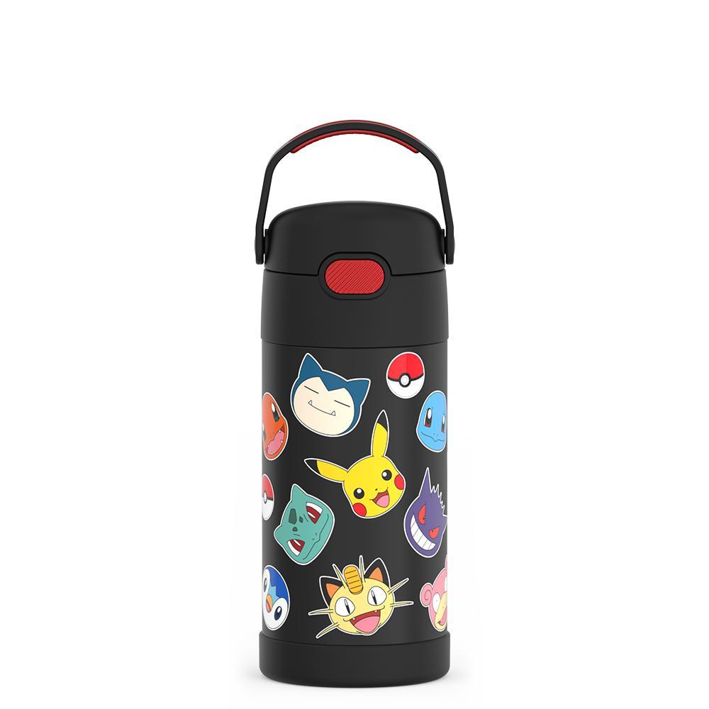 12 ounce Funtainer water bottle, Pokémon.