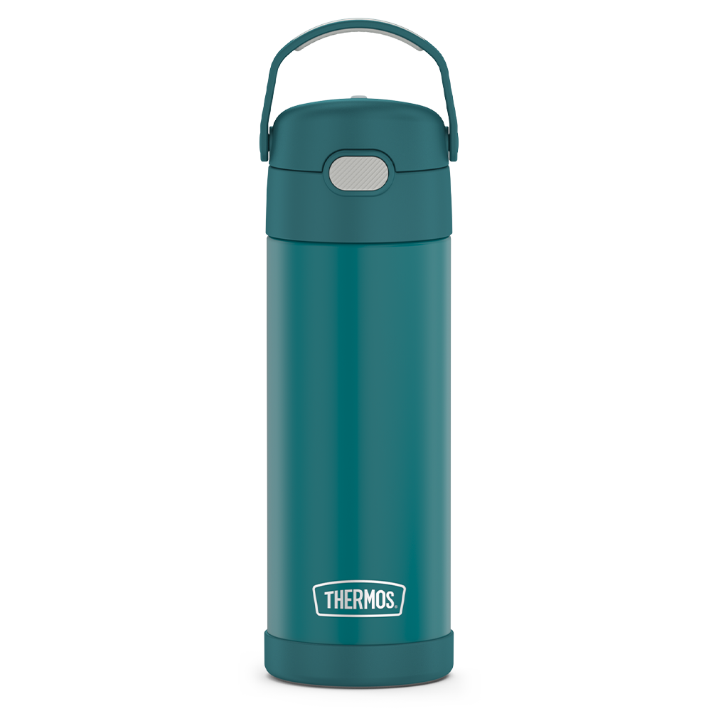 16-ounce Funtainer Stainless Steel Water Bottle with Spout