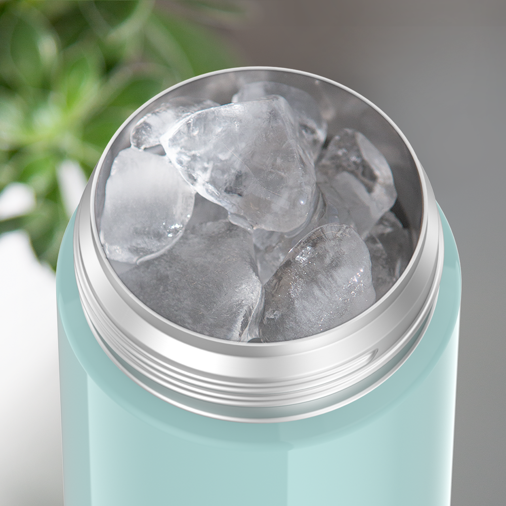 16-ounce Funtainer Stainless Steel Water Bottle with Spout