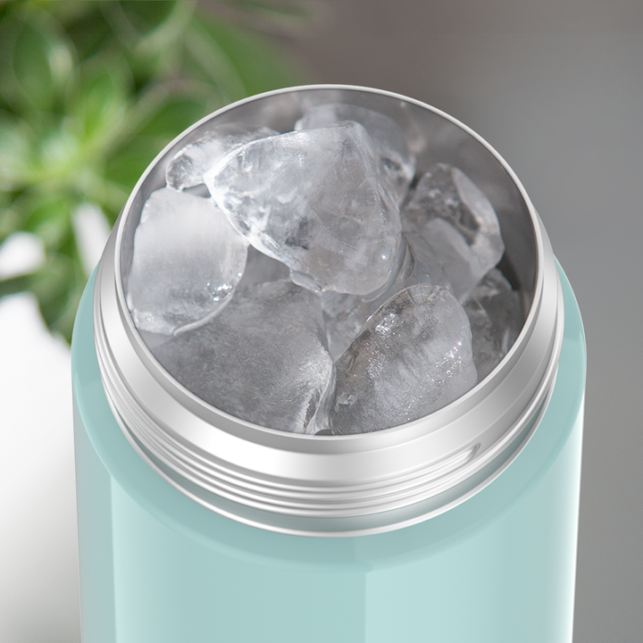 16-ounce Funtainer Stainless Steel Water Bottle with Spout