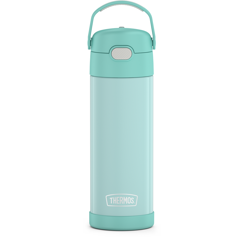 16-ounce Funtainer Stainless Steel Water Bottle with Spout